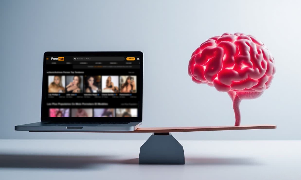 watching excessive porn floods your brain with dopamine—the same “feel-good” chemical released during drugs or gambling. But over time, your brain gets used to that high and craves more to feel the same level of arousal.
