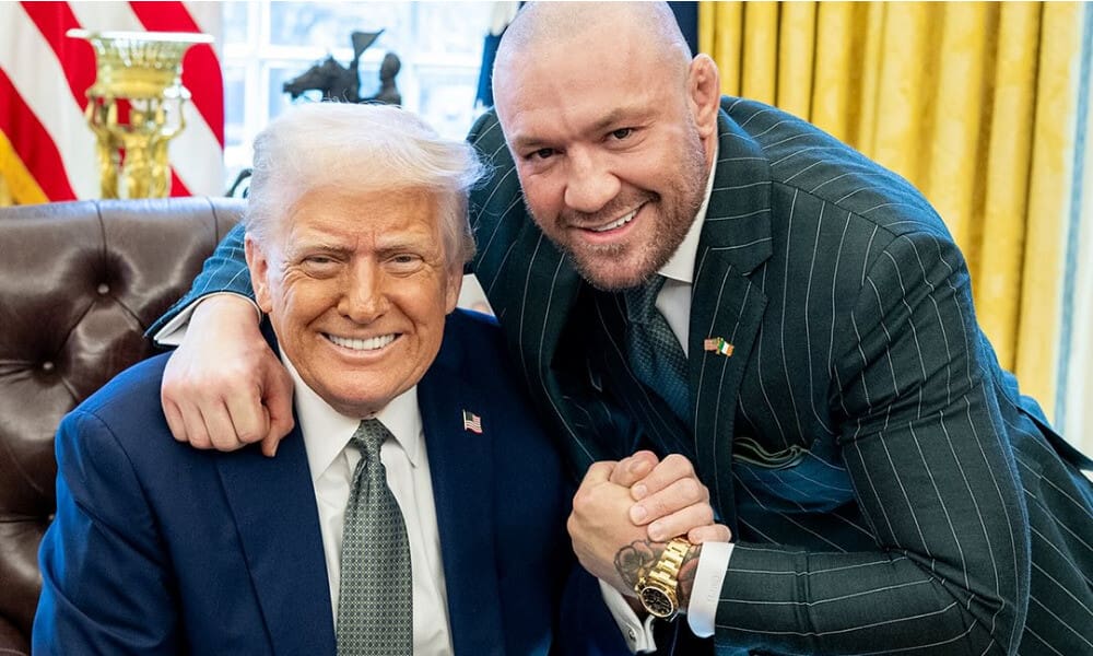 Conor and Trump 1 1