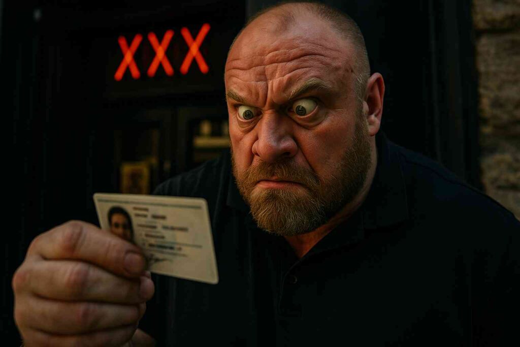 sex club bouncer photo