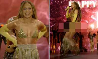 Jennifer Lopez’s Skirt Falls Off During Concert