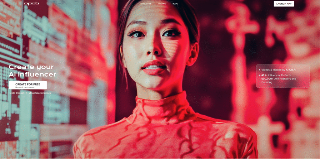 Top AI GirlFriend Platforms of 2025 19 apob.ai