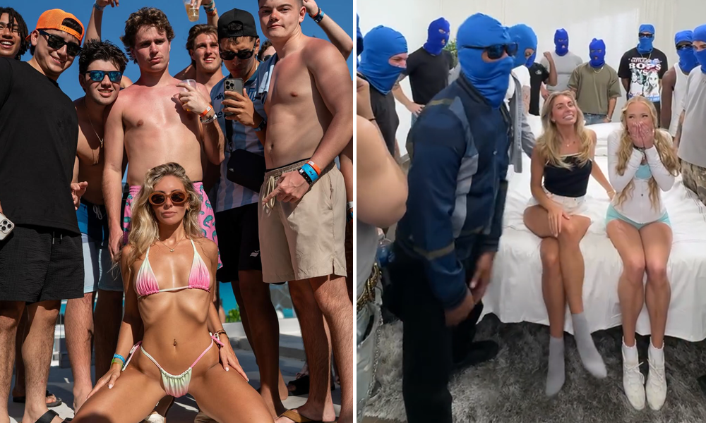 Bonnie Blue Sparks Outrage with Controversial Stunt Soliciting Bodily Fluids To Fill A Bathtub